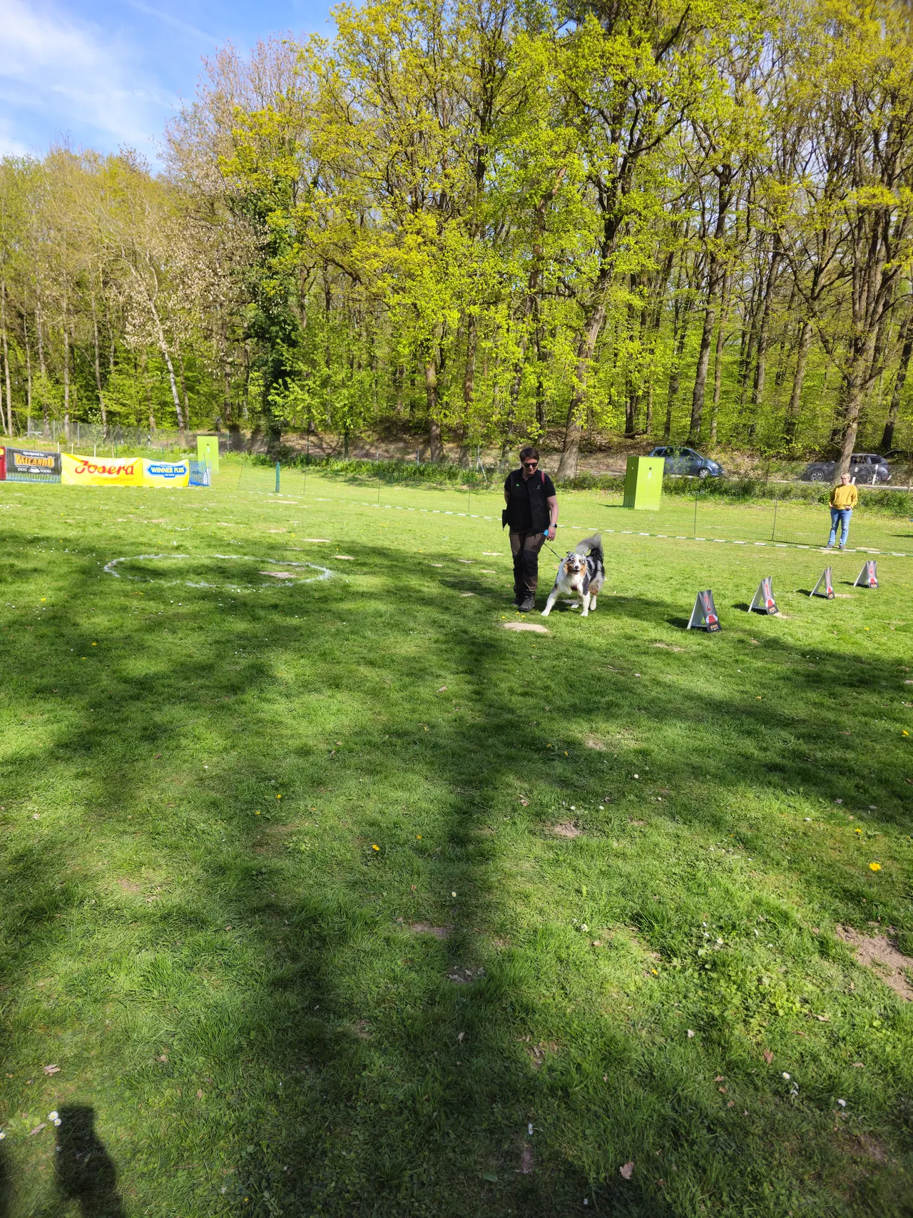 Siegerehrung auf dem Platz