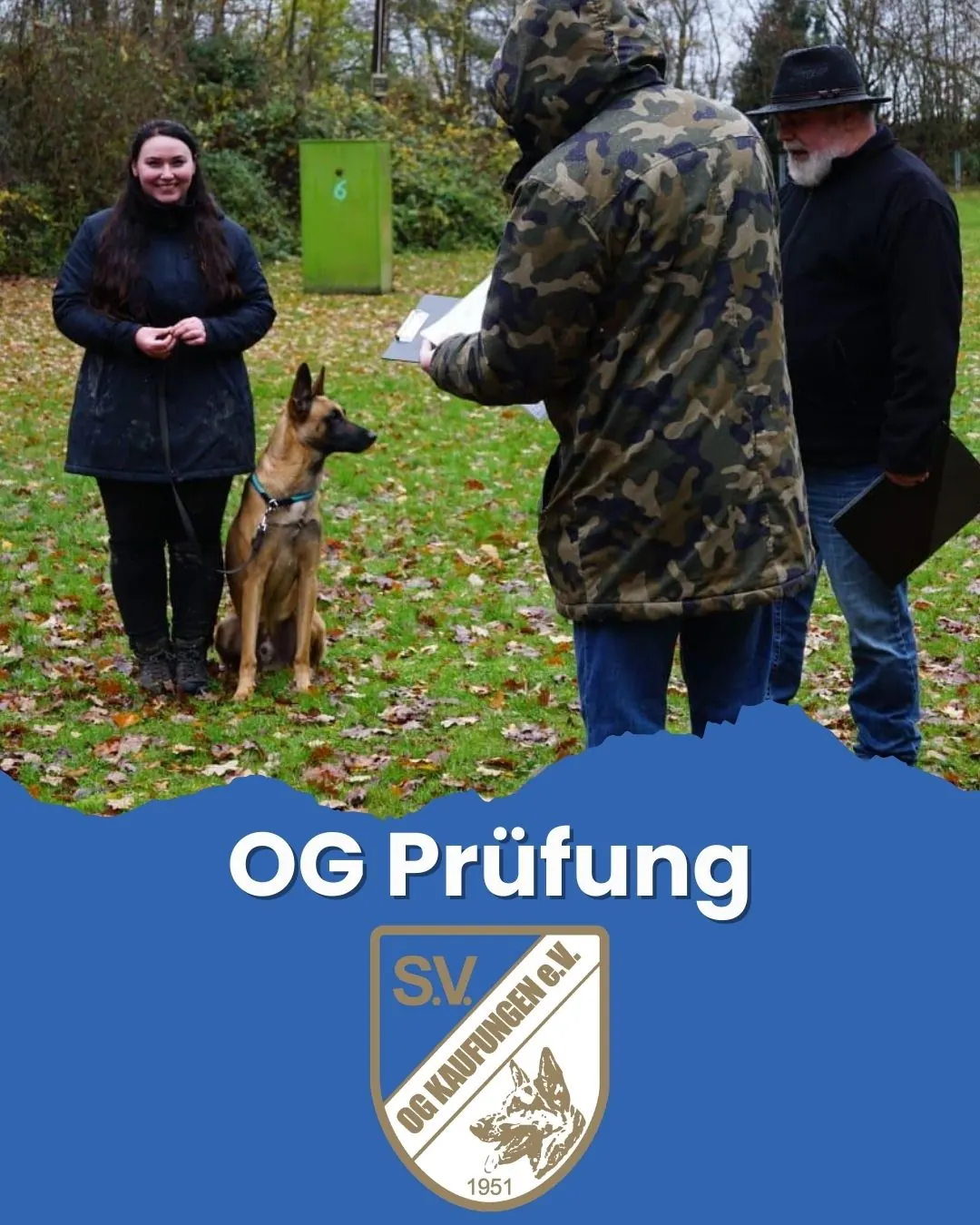 Plakat: OG-Prüfung